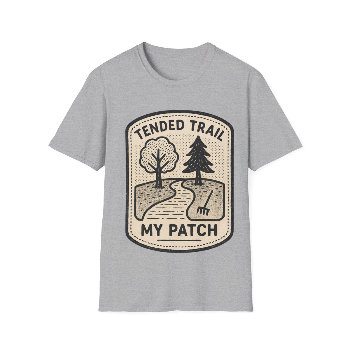 Guided Trail My Patch Vintage Badge T-Shirt, Retro Outdoor Hiking Graphic Tee - Trending Now - September 2026