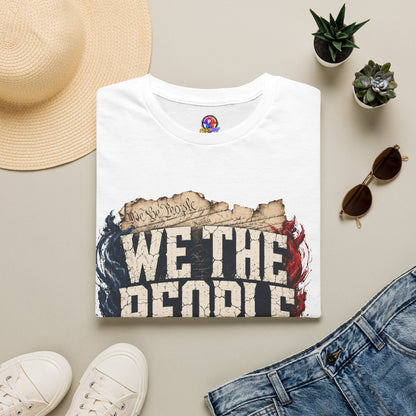 We The People T‑Shirt — Patriotic Americana Tee with ‘We The People’ Design