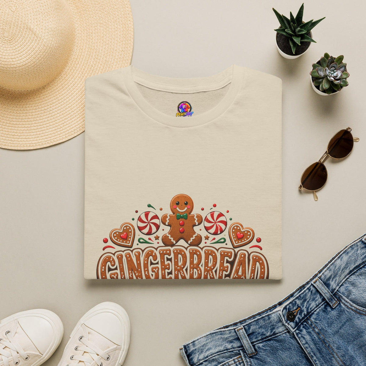 Gingerbread Gang T-Shirt — Cute Holiday Cookie Graphic Tee
