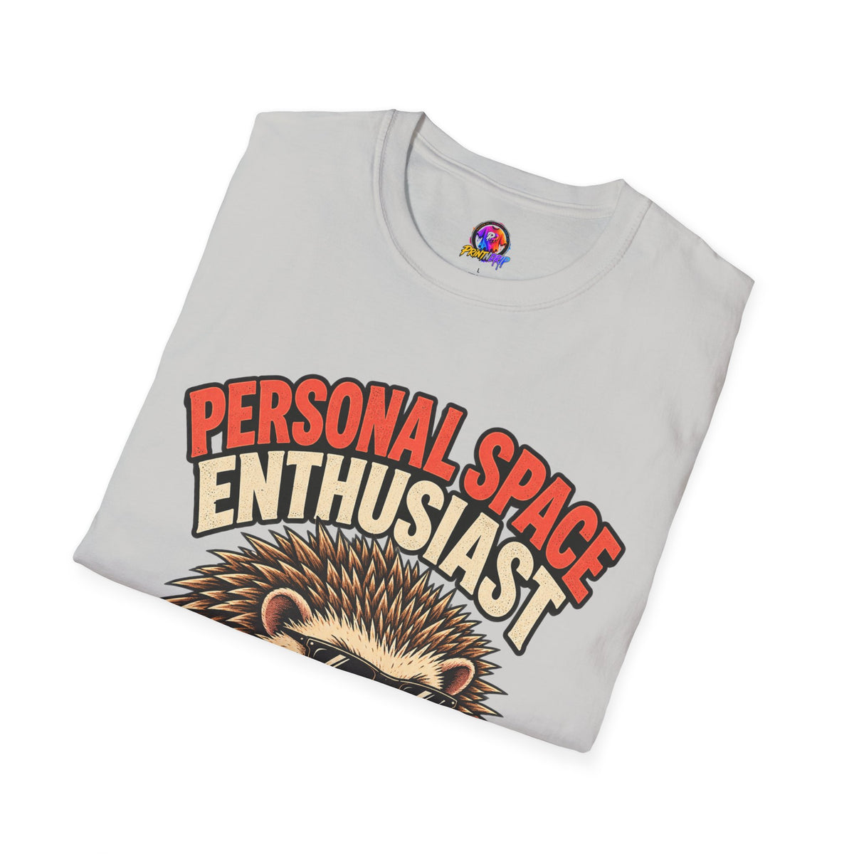 Personal Space Enthusiast T-Shirt — Funny Hedgehog Graphic Tee
