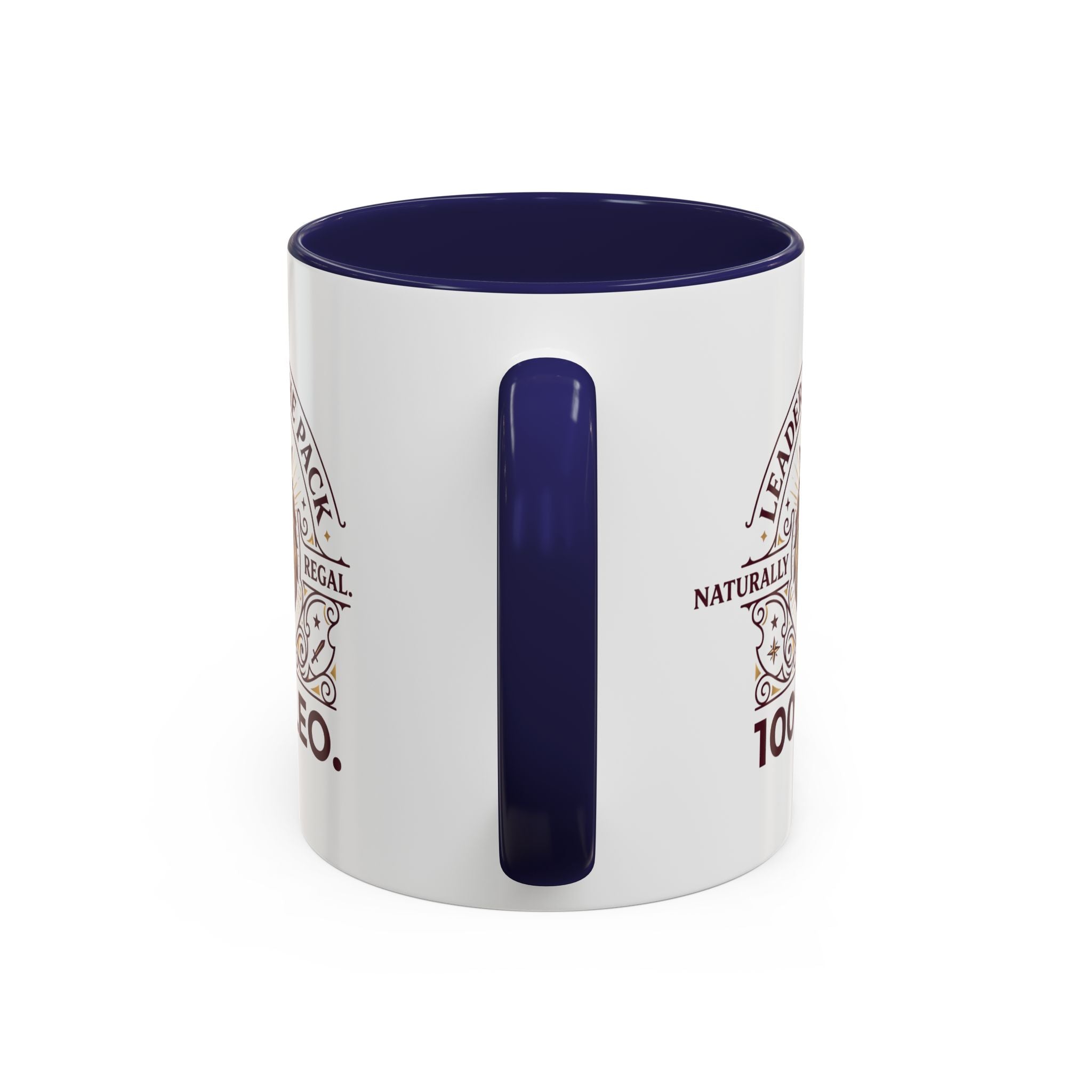 Leo Coffee Mug — 'Leader of the Pack' 100% Leo Zodiac Accent Mug