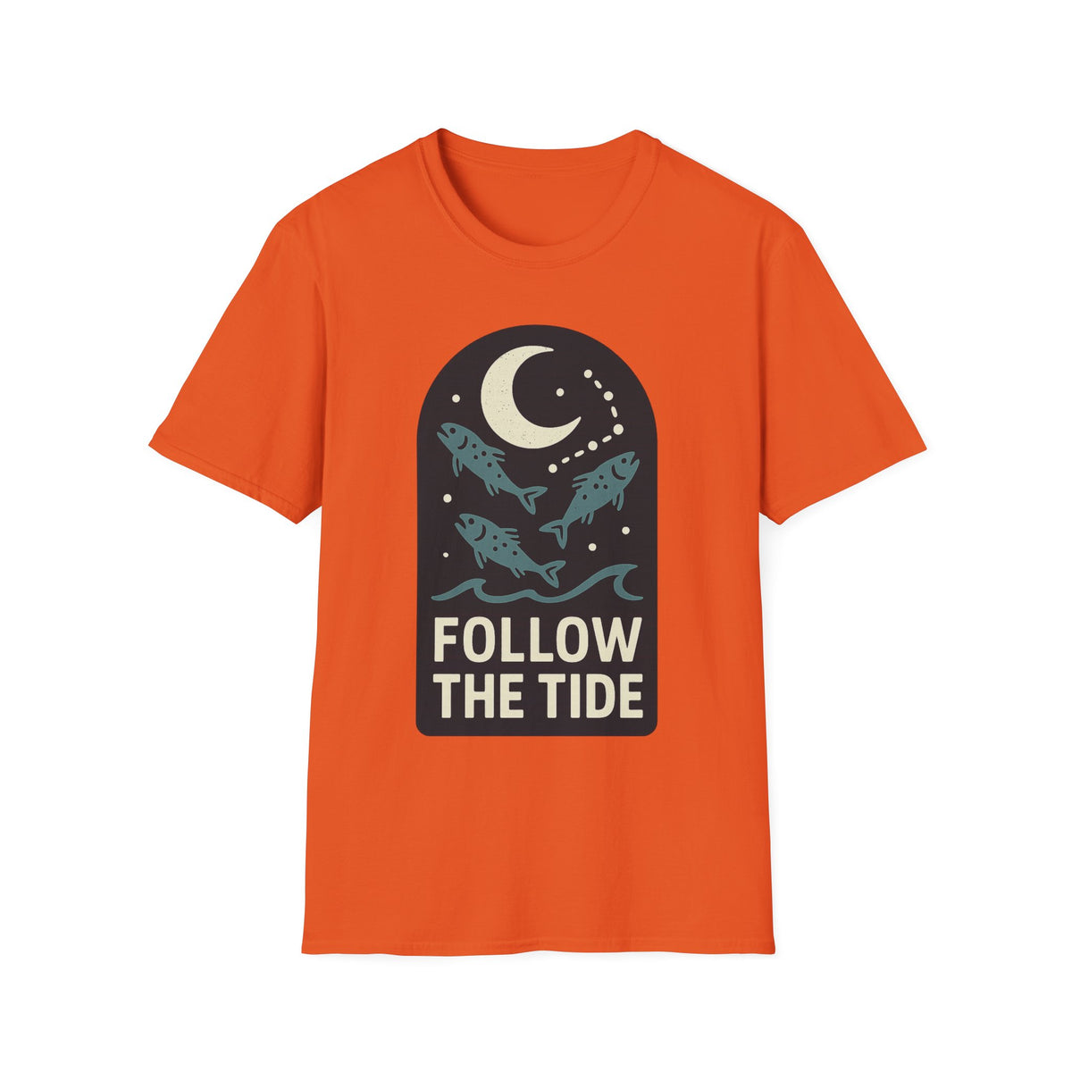 Follow the Tide Moon Graphic T-Shirt - Trending Now - September 2026