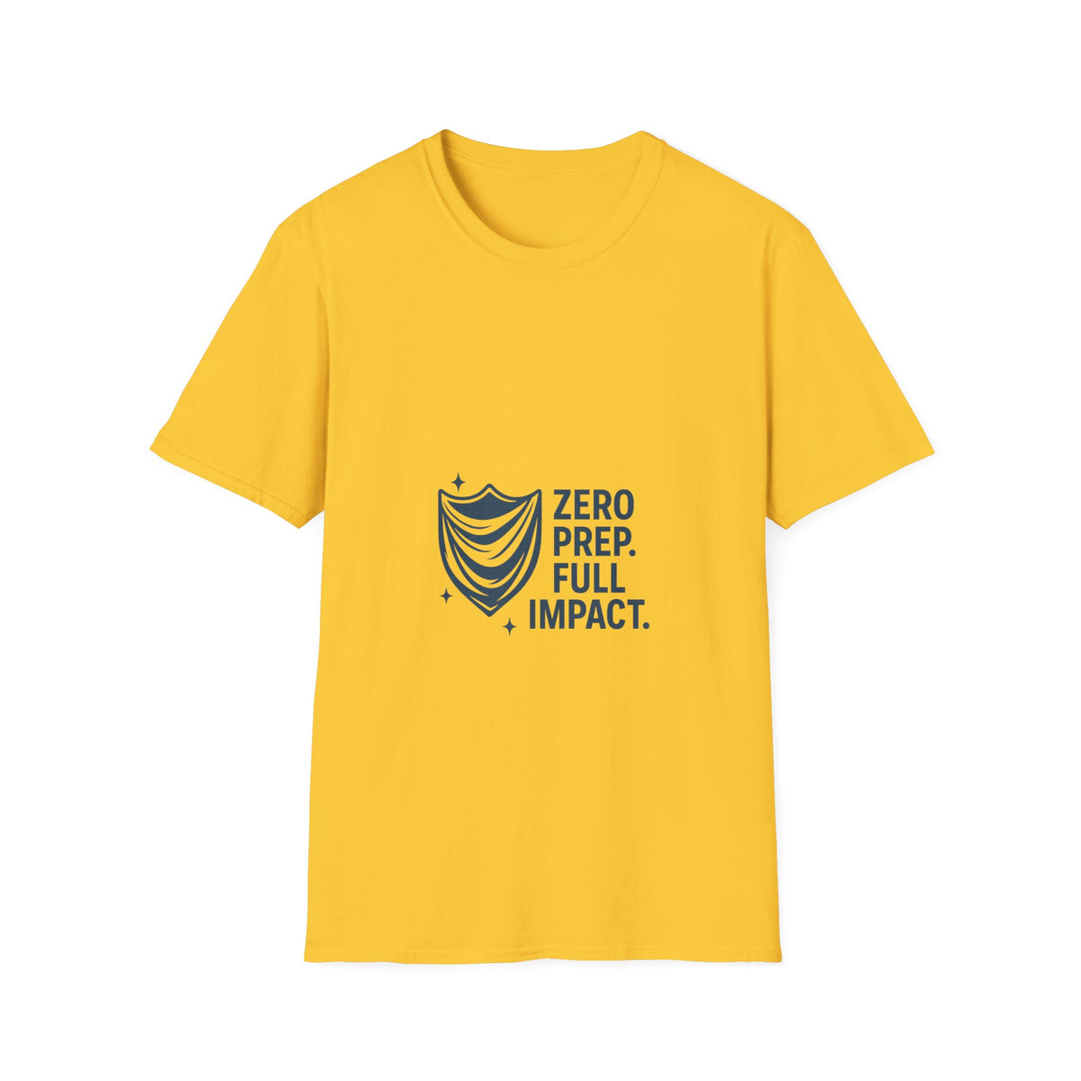 Zero Prep Full Impact Motivational Workout Graphic Tee - Trending Now - October 2026