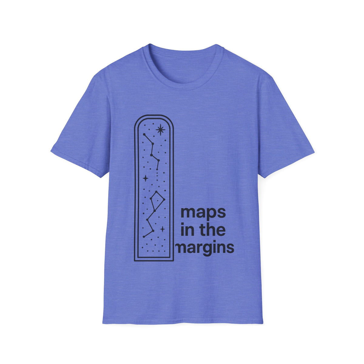 "Maps In The Margins" Travel Bookmark Tee | Minimalist Wanderlust Graphic T-Shirt - Trending Now - September 2026