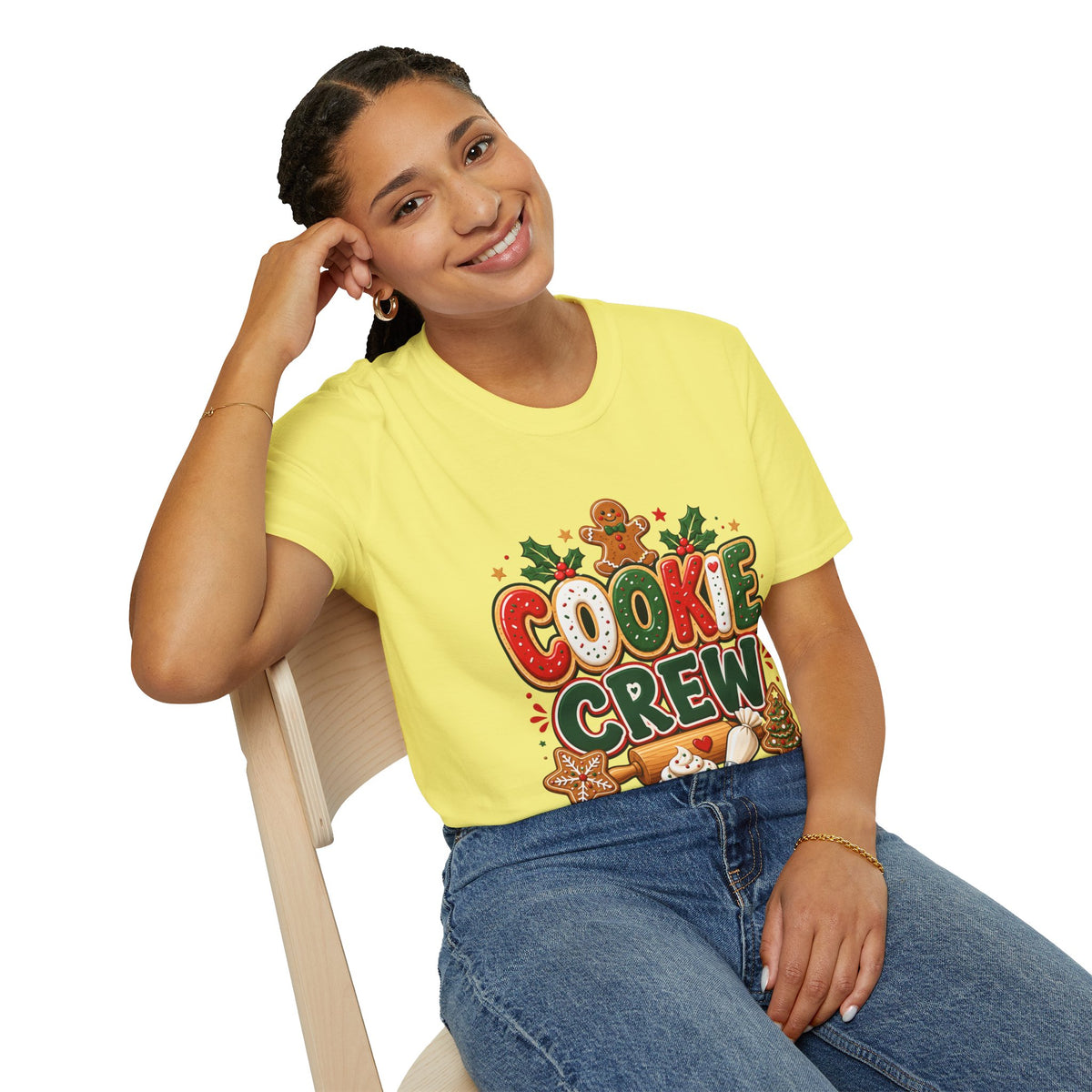 Cookie Crew T-Shirt — Christmas Gingerbread Holiday Tee
