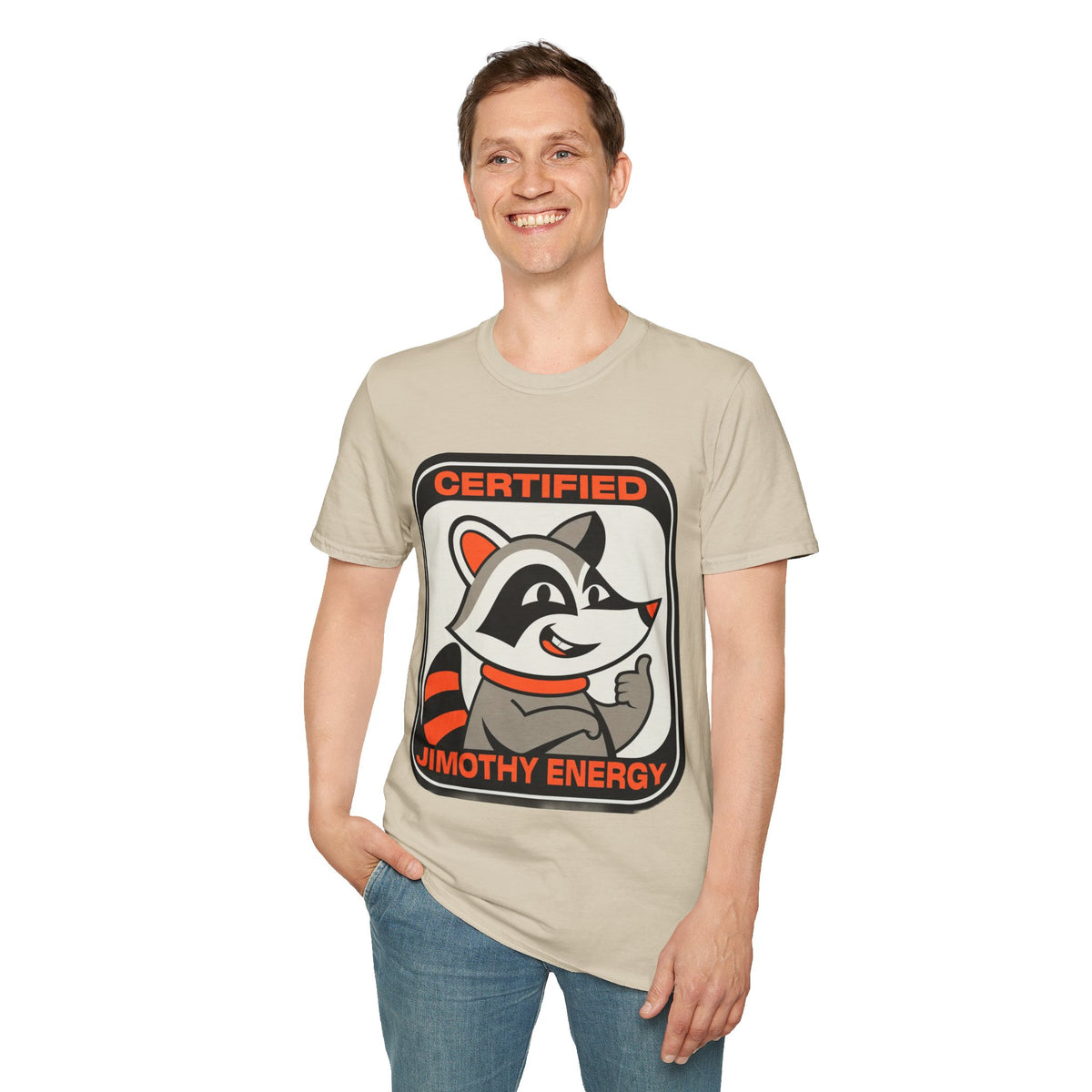 Certified Timothy Energies T-Shirt — Retro Raccoon Graphic Tee - Trending Now - August 2026