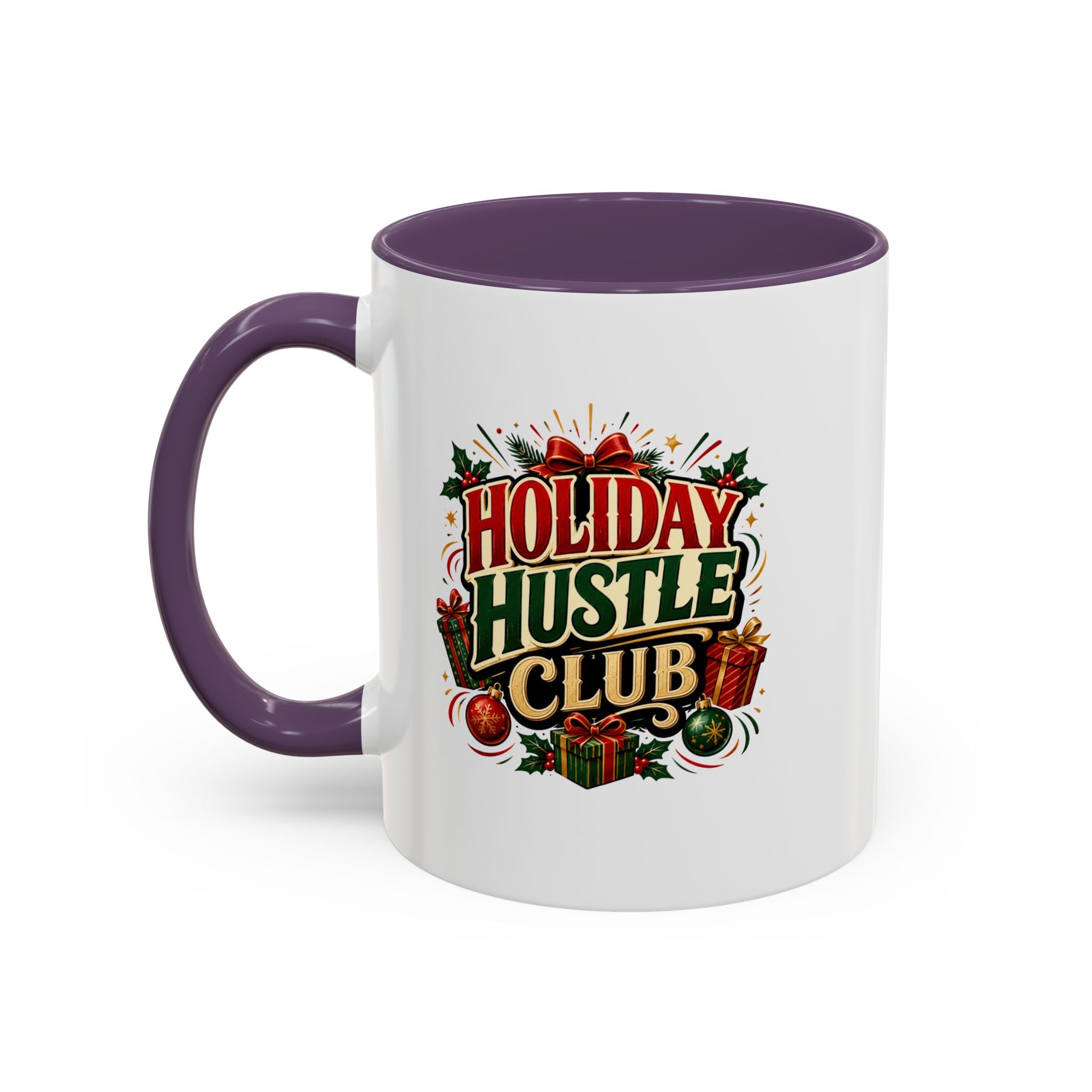 Accent Coffee Mug Holiday Hustle Club