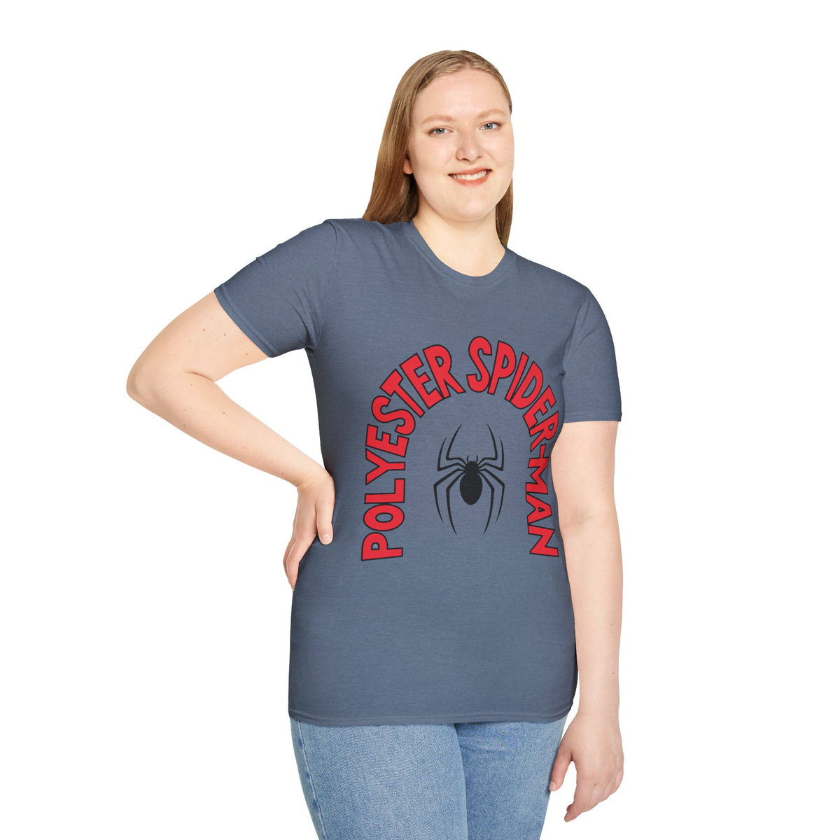Spider Graphic T-Shirt — "Polyester Spiderman" Retro Spider Logo Tee - Trending Now - August 2026