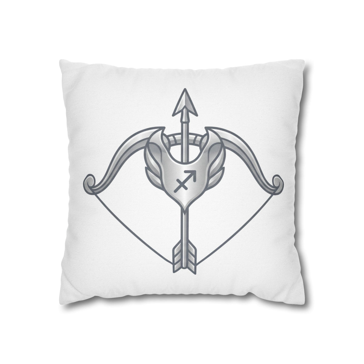 Sagittarius Bow Zodiac Pillowcase — Astrology Throw Pillow Cover