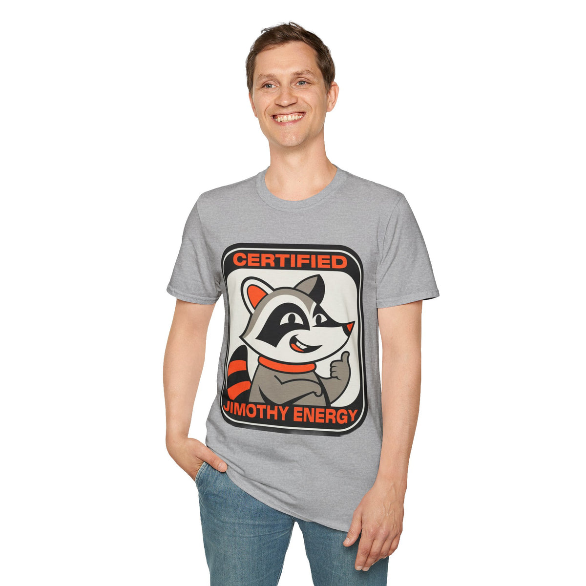 Certified Timothy Energies T-Shirt — Retro Raccoon Graphic Tee - Trending Now - August 2026