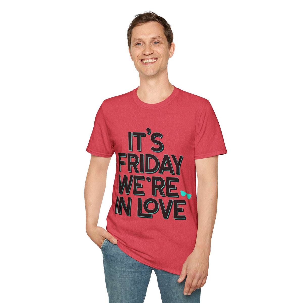 It's Friday We're In Love T-Shirt — Retro Indie Band Vibe Tee - Trending Now - August 2026
