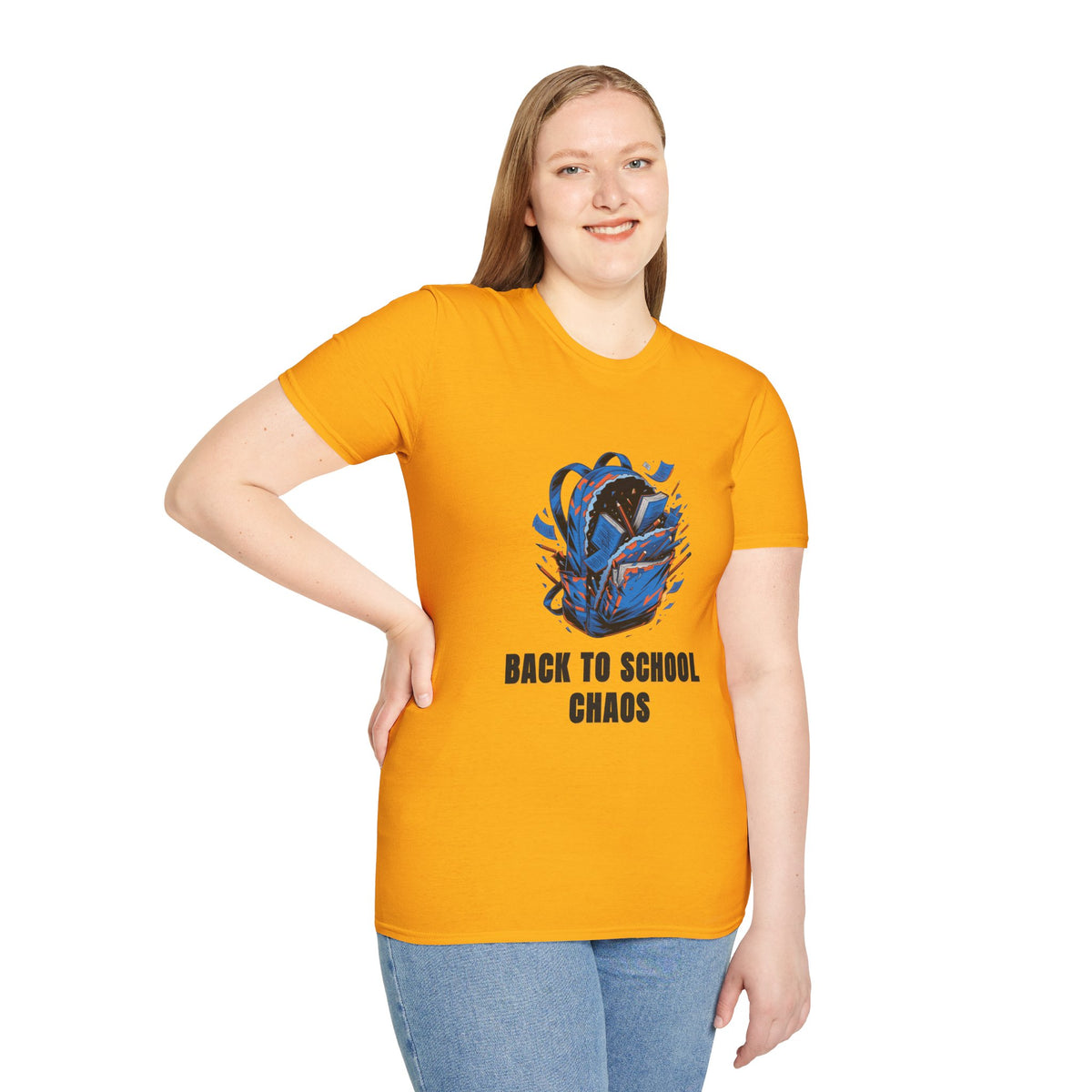 Back to School Chaos T-Shirt — Graphic Backpack Design - Trending Now - August 2026