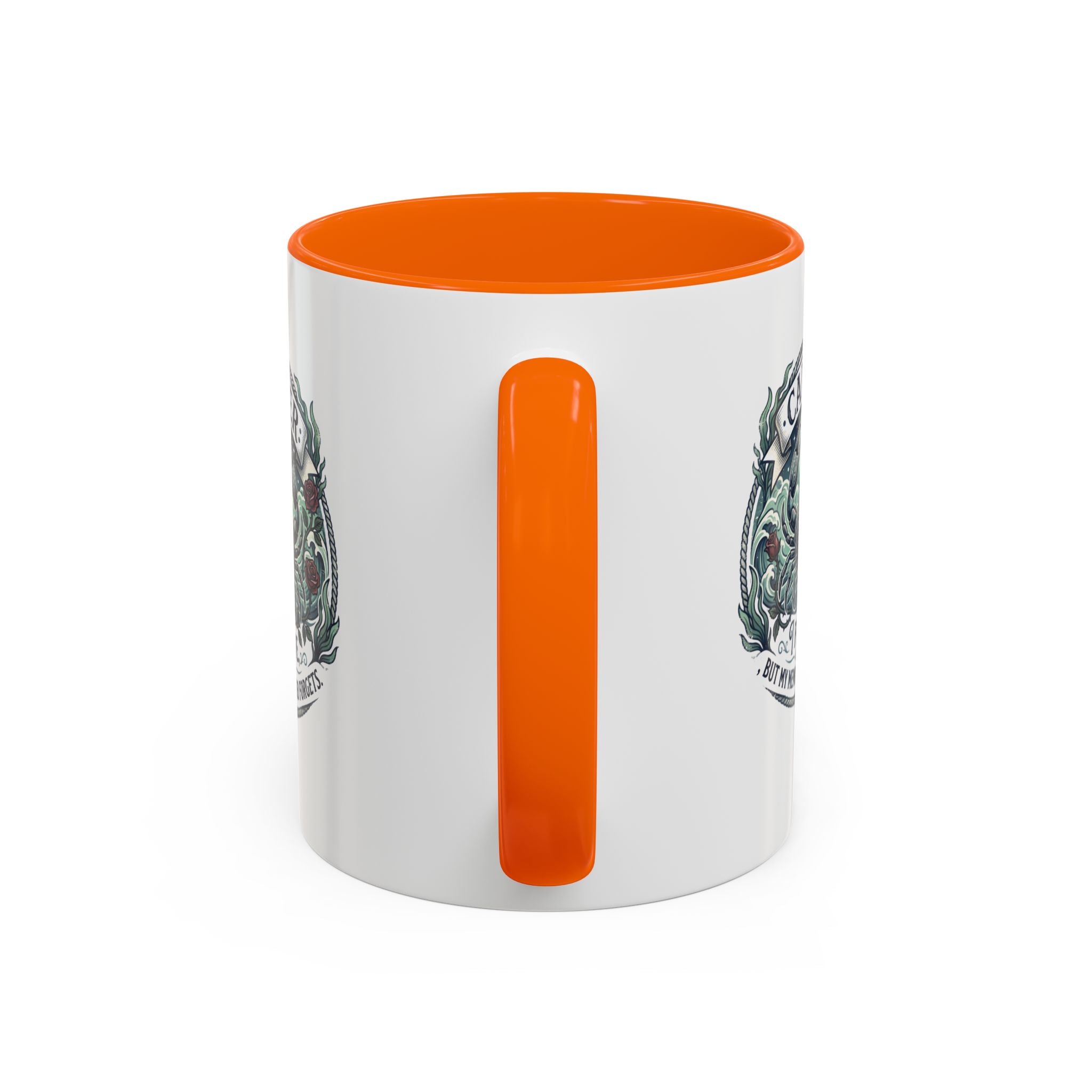 Cancer Zodiac Accent Coffee Mug — 'I Forgive But My Memory Never Forgets' Horoscope Gift