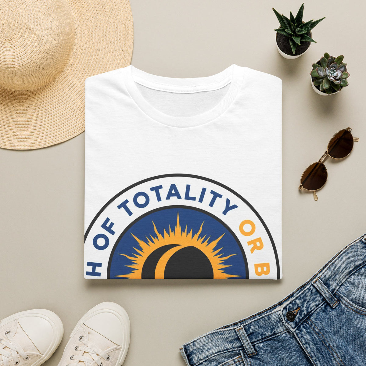 T-Shirt — Path of Totality or Bust Eclipse Graphic Tee - Trending Now - August 2026