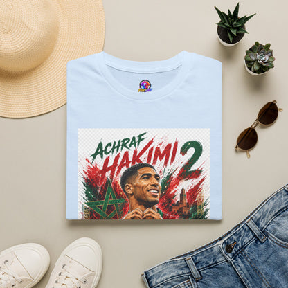 Achraf Hakimi #2 Soccer T-Shirt — Morocco Football Fan Tee