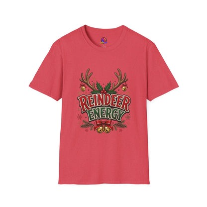 Reindeer Energy Christmas T-Shirt