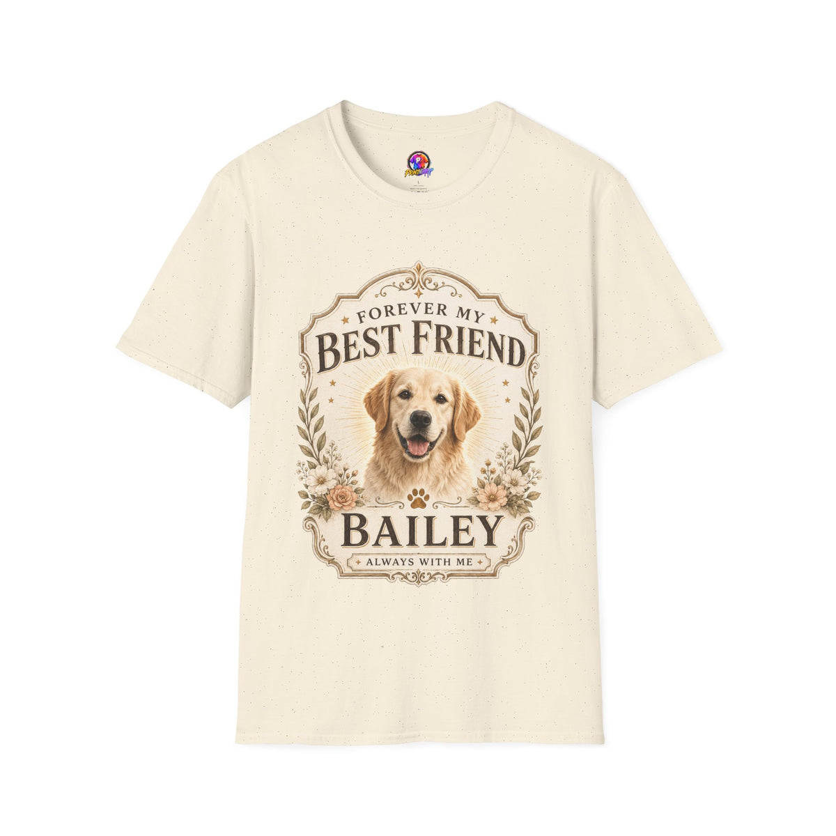 Forever My Best Friend Dog T-Shirt — Personalized Pet Tribute Tee