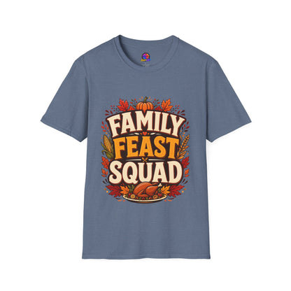 Family Feast Squad T-Shirt — Thanksgiving Fall Harvest Tee