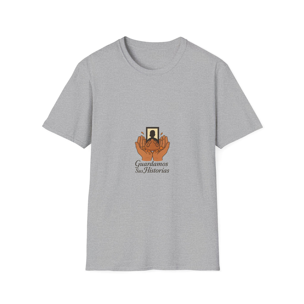 Guardian Hands Photo Keepsake T-Shirt — "Guardamos Sus Memorias" - Trending Now - October 2026