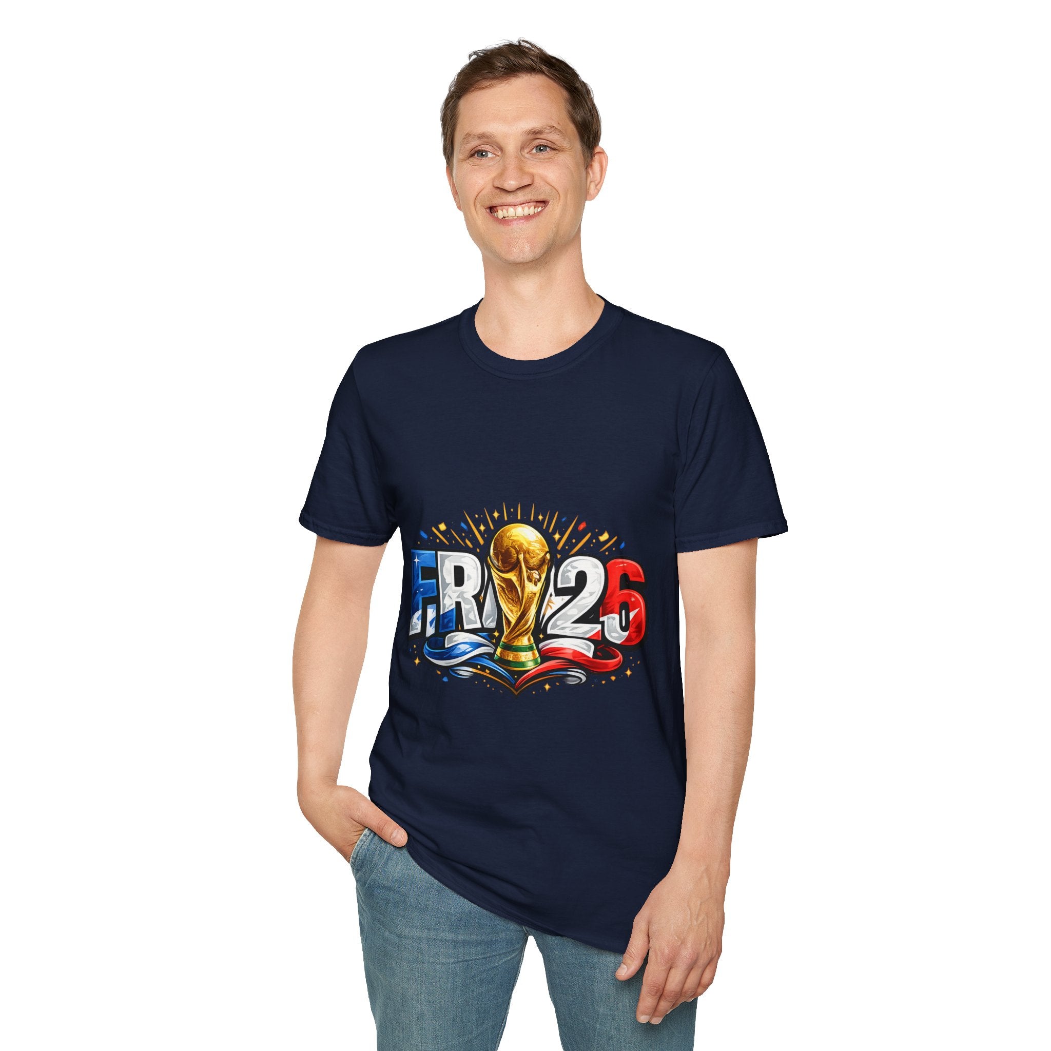 France World Cup Trophy 26 T-Shirt — Soccer Championship Fan Tee