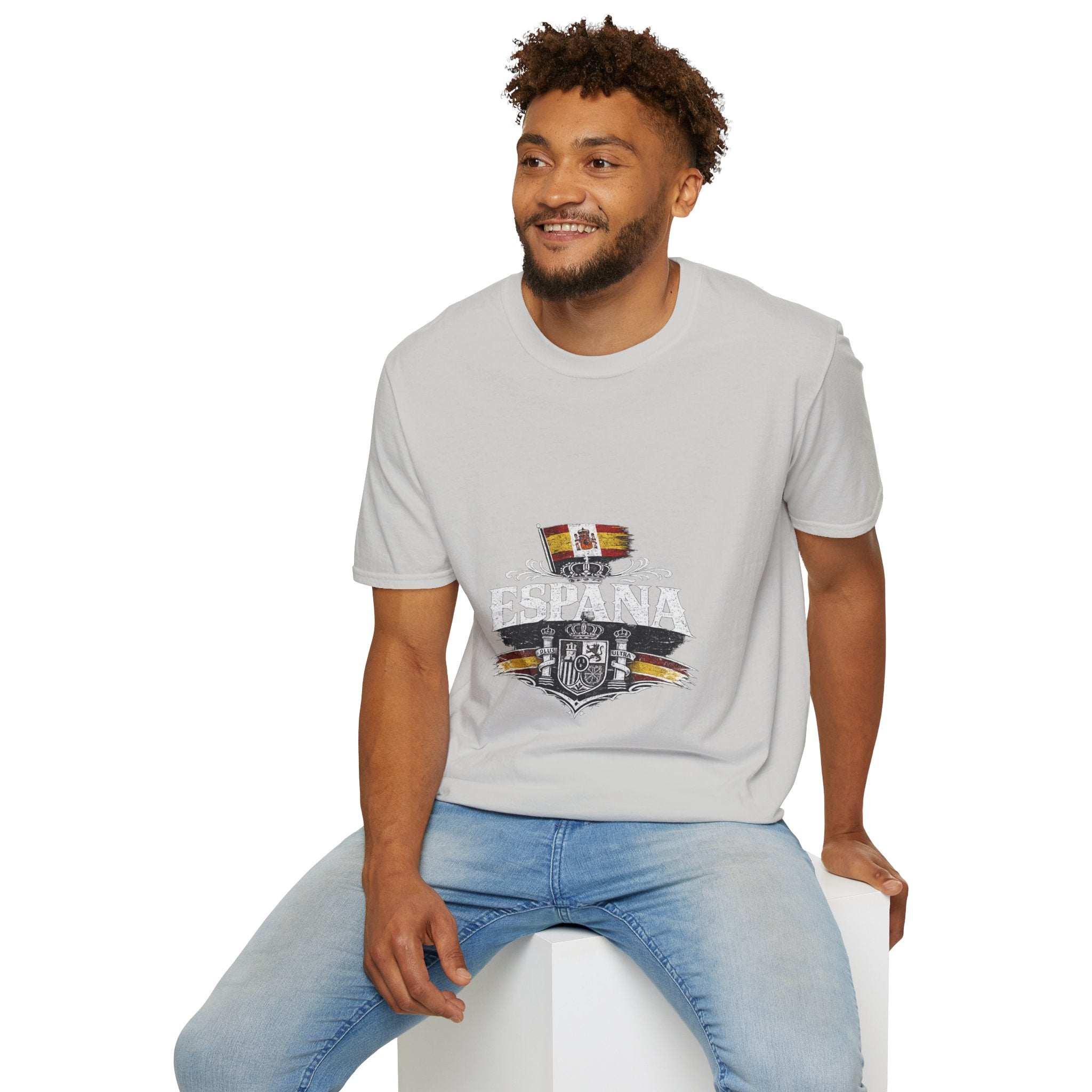 Spain Flag Crest T-Shirt — Spanish Pride Graphic Tee