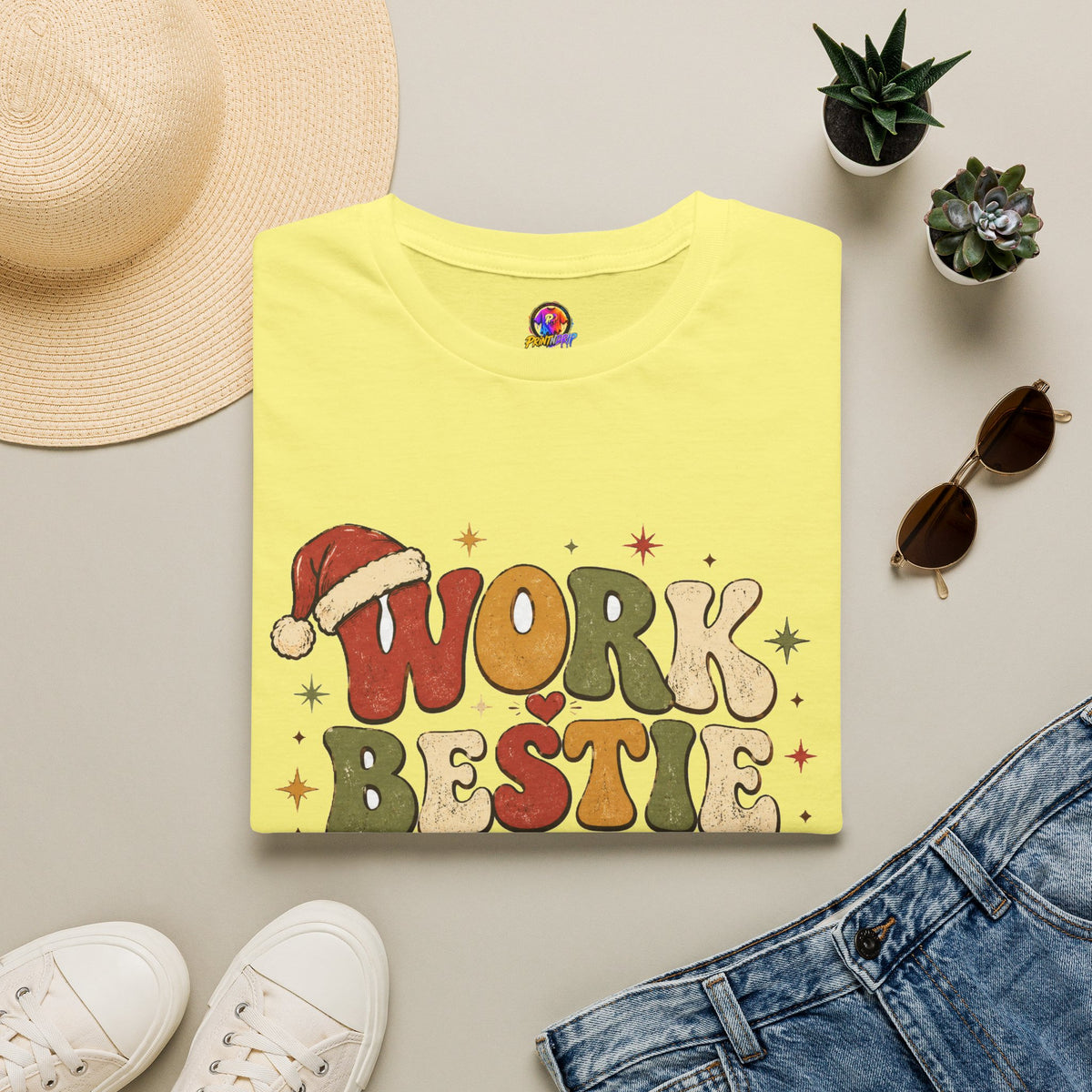 Work Bestie Holiday Club T-Shirt