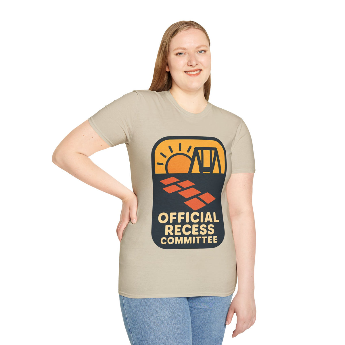 Official Recess Committee T-Shirt – Retro Sunset Camp Graphic Tee - Trending Now - August 2026