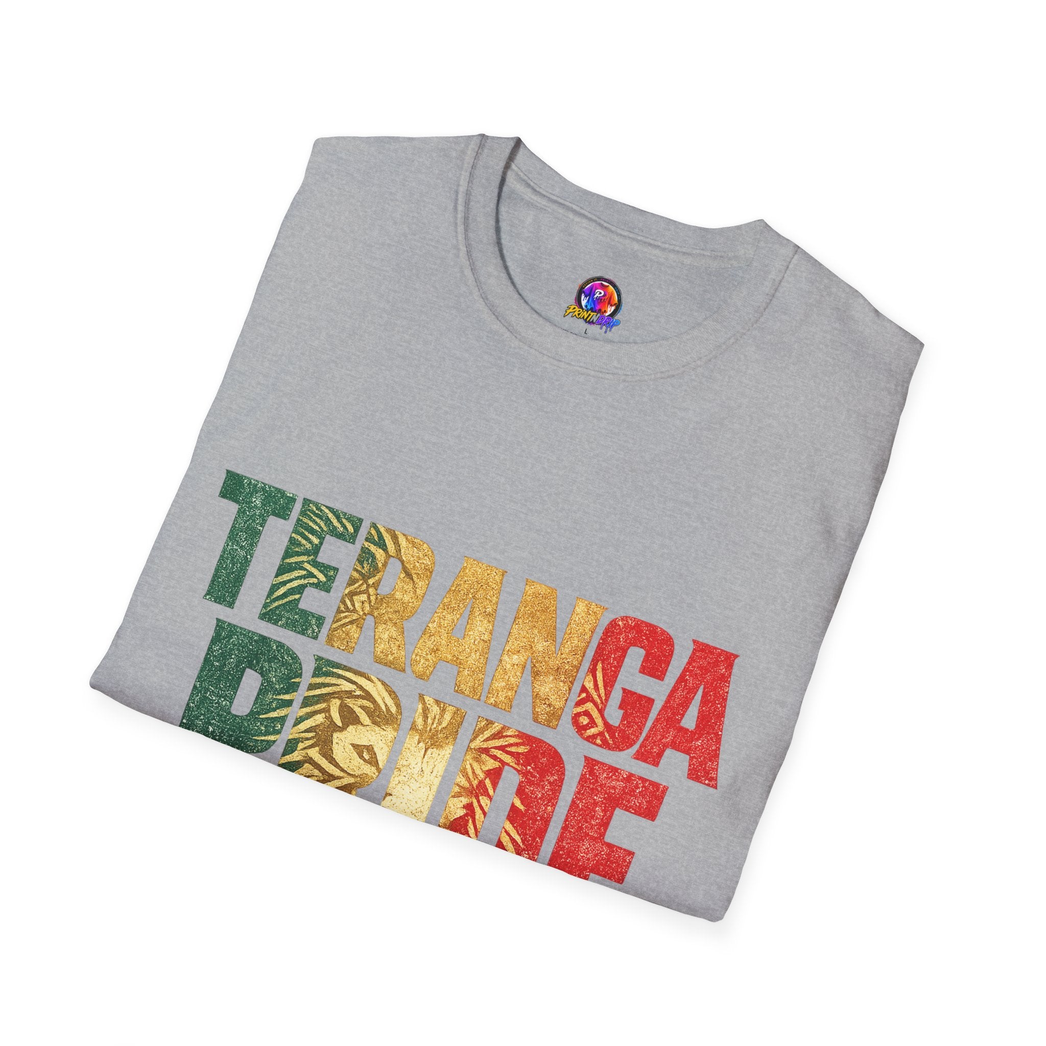 Senegal Teranga Pride T-Shirt — Senegal Flag Colors & Lion Graphic