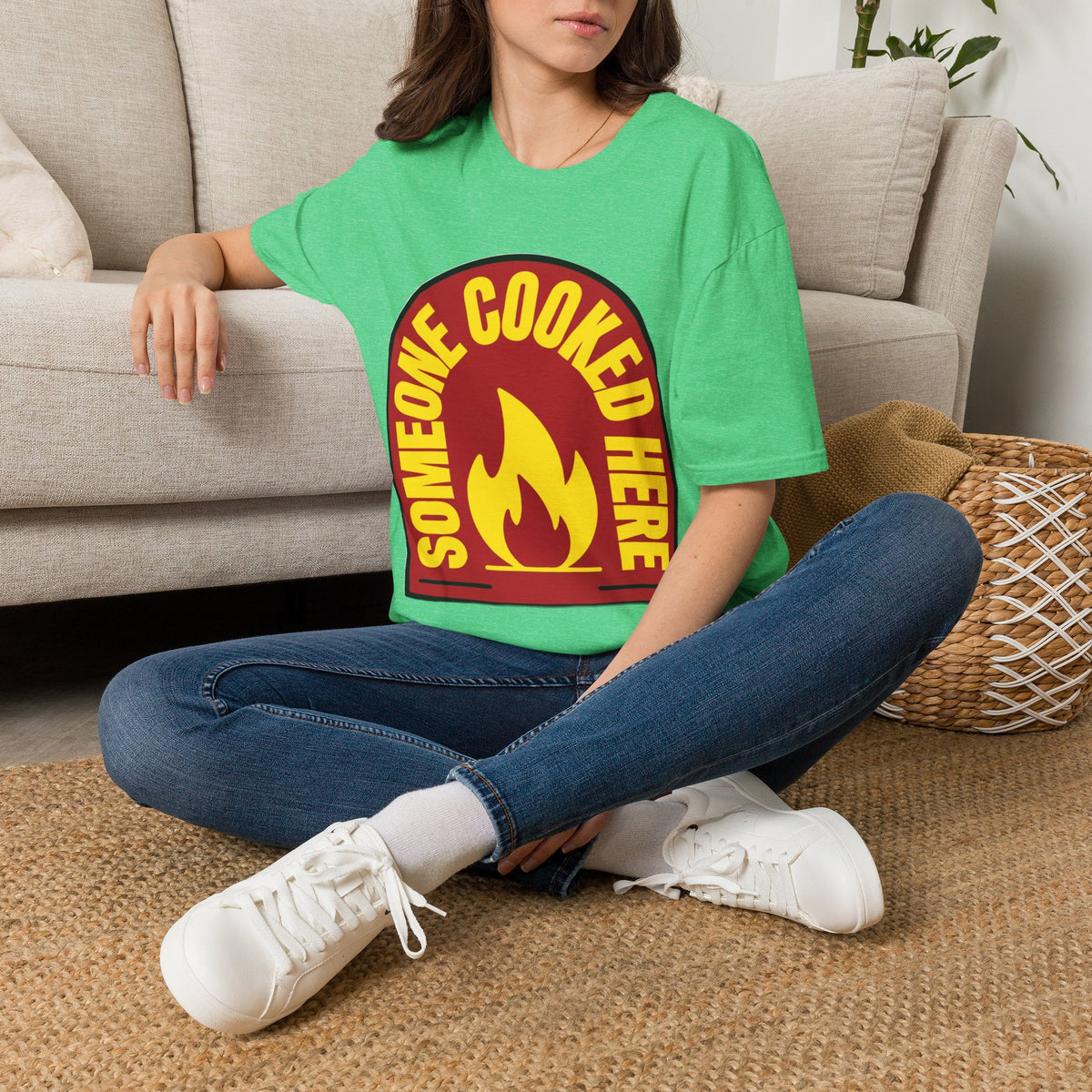 Someone Cooked Here T-Shirt — Funny Chef/Kitchen Cooking Shirt - Trending Now - August 2026