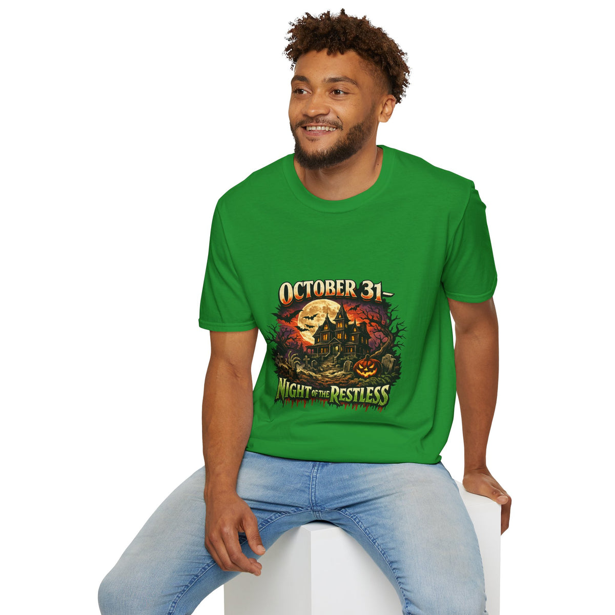 Halloween October 21 Unisex Softstyle T-Shirt
