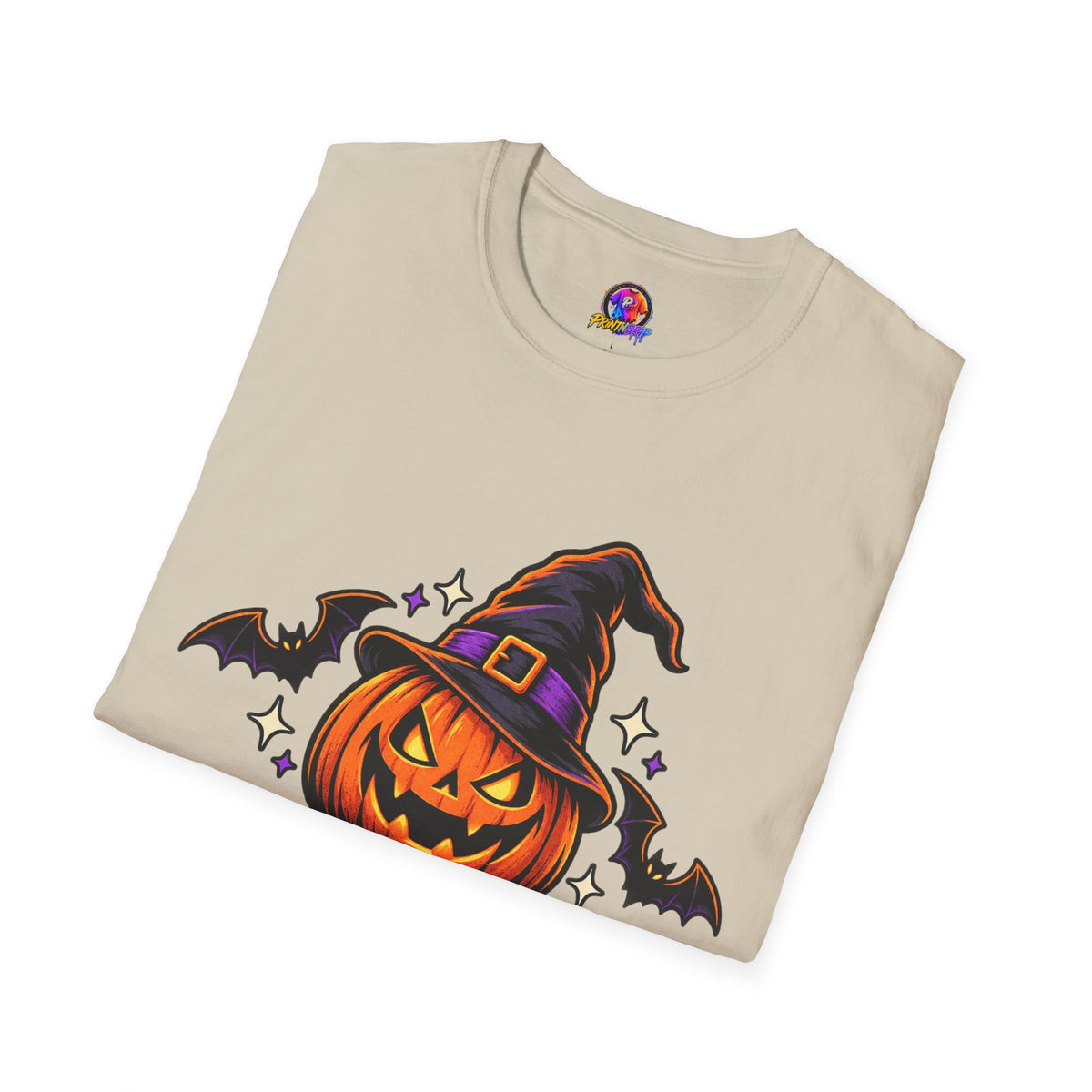 Halloween Pumpkin Tee — "Fright Night Favorite" Graphic T-Shirt