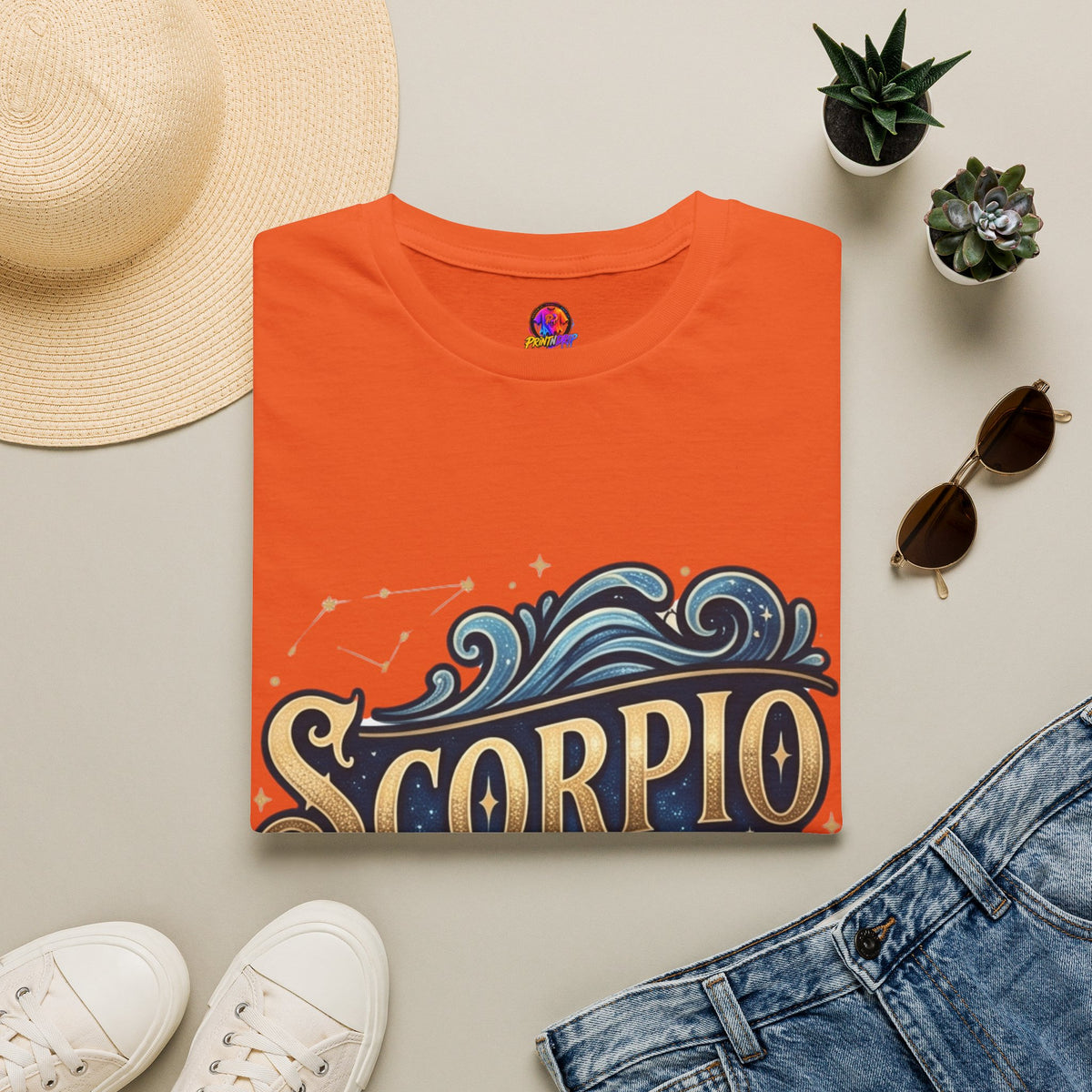 Scorpio Intuition T-Shirt — Zodiac Astrology Graphic Tee