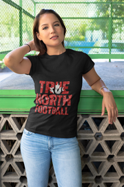 Canada True North Football T-Shirt — Vintage Canadian Maple Leaf Team Tee