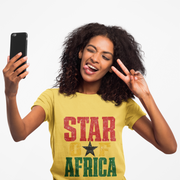 Ghana Star of Africa T-Shirt — Retro Pan-African Graphic Tee