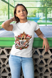 Canada Maple Glory T‑Shirt — Vintage Canadian Maple Leaf Graphic Tee