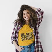 Ghana Black Stars T-Shirt — Bold Vintage Star Logo Tee