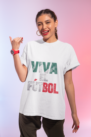 Mexico T-Shirt — "Viva El Fútbol" Mexican Soccer Graphic Tee