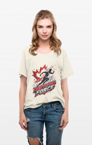 Canada Northern Force Running T‑Shirt — Canada Maple Runner Athletic Tee