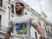 Curacao Island Victory T-Shirt — Tropical Surf Soccer Graphic Tee