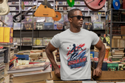 Paraguay Guarani Force Soccer T-Shirt — Red, White & Blue Futbol Fan Tee
