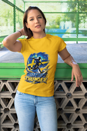 Sweden Nordic Thunder Soccer T-Shirt — Sweden Football Fan Tee
