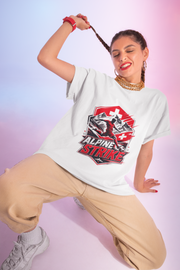 Switzerland Alpine Strike T‑Shirt – Swiss Mountain Ski & Snowboard Graphic