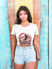 Tunisia Carthage Fire Soccer T-Shirt — Red Crescent Football Fan Tee