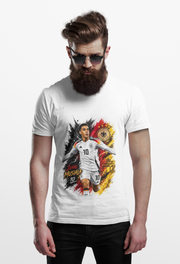 Germany Soccer Player Graphic T-Shirt — Jamal Musiala Germany Jersey Design
