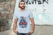 Don’t Tread on My WiFi T-Shirt — Patriotic Gadsden Snake WiFi Tee