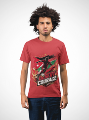 Jordan Soccer T‑Shirt — Desert Courage Flag Design