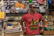 Ghana Star Power Soccer T-Shirt — Afro Football Fan Tee - Ghana T-Shirt