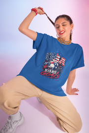 USA Stars & Goals Soccer T-Shirt