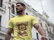 Portugal Compass T‑Shirt — Vintage Nautical Travel Tee