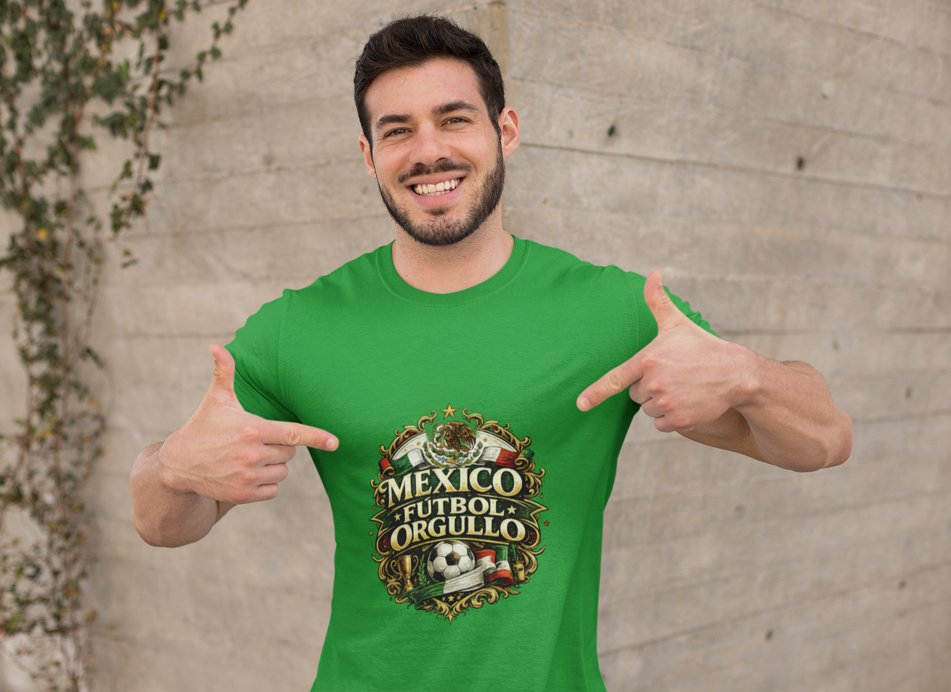 Mexico Fútbol Orgullo T-Shirt — Mexican Soccer Pride Graphic Tee